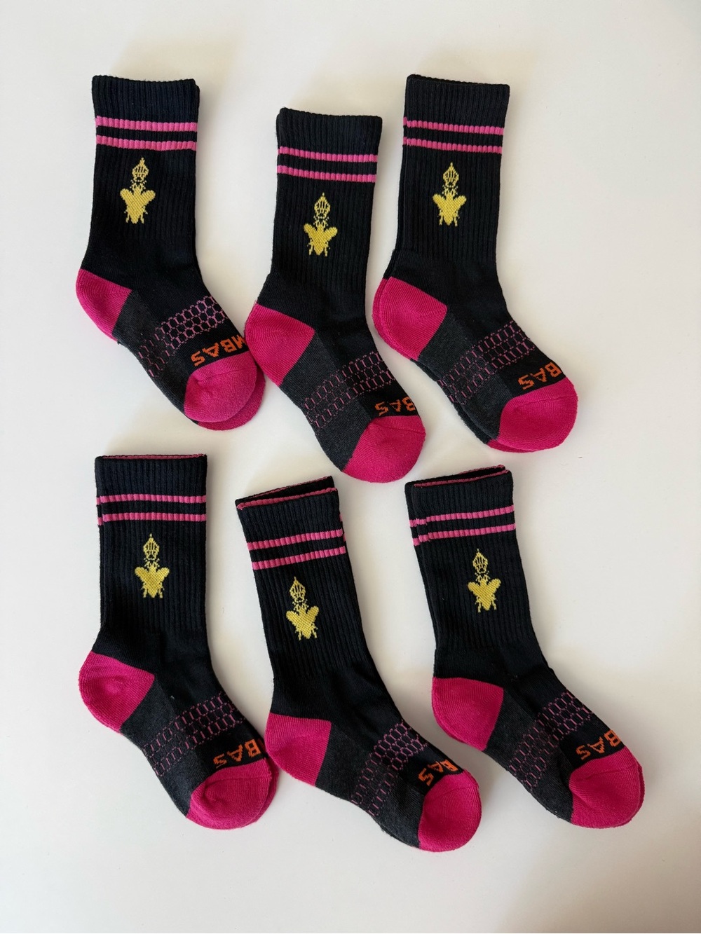 New 6 pair Bombas women’s crew socks